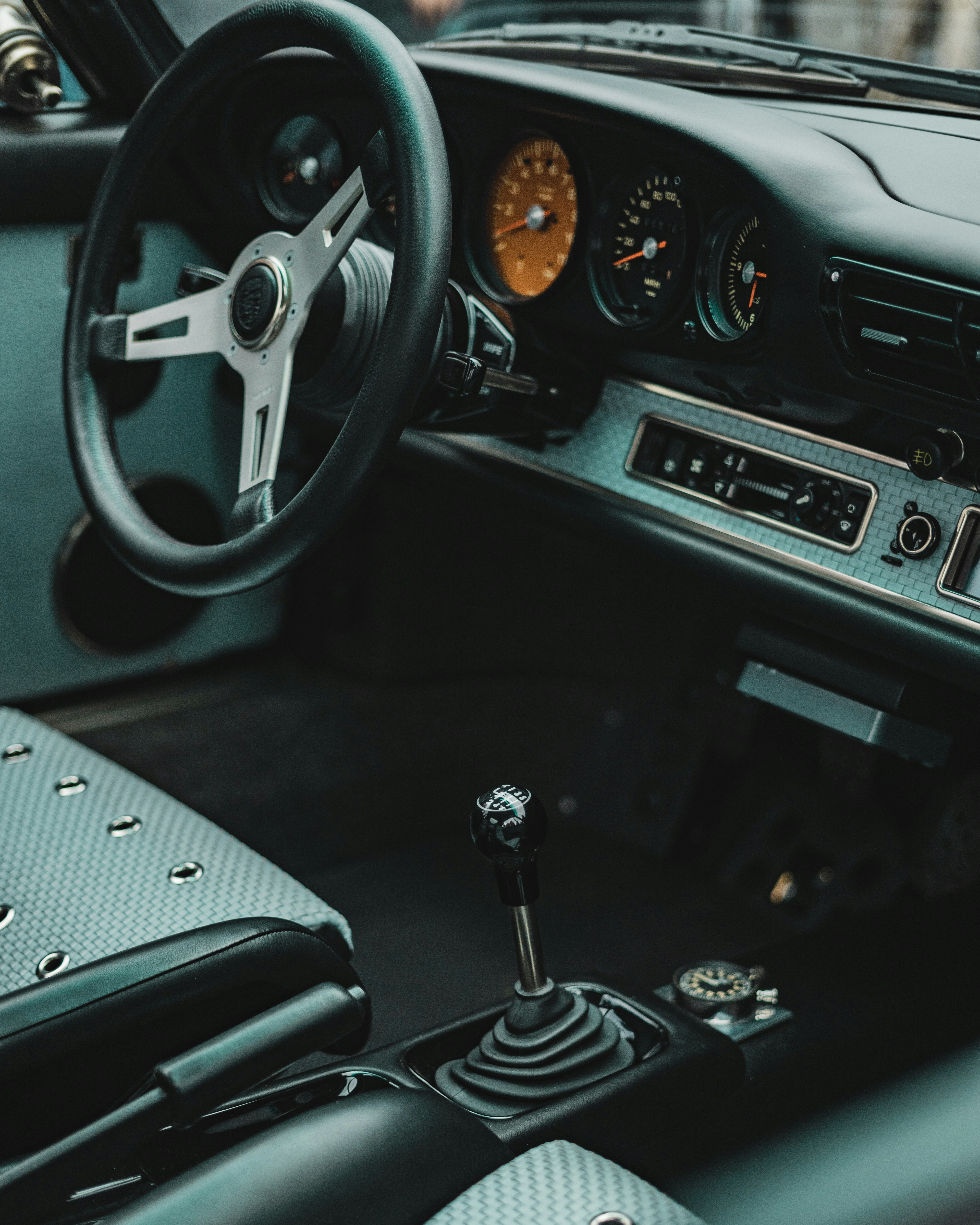 Clean vehicle interior after detailing